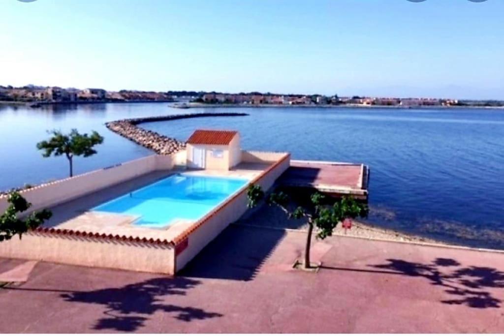 Résidence Pointe Vermeille - Charmant Studio Cabine avec Jolie vue sur le lac marin Le Barcarès Exterior foto